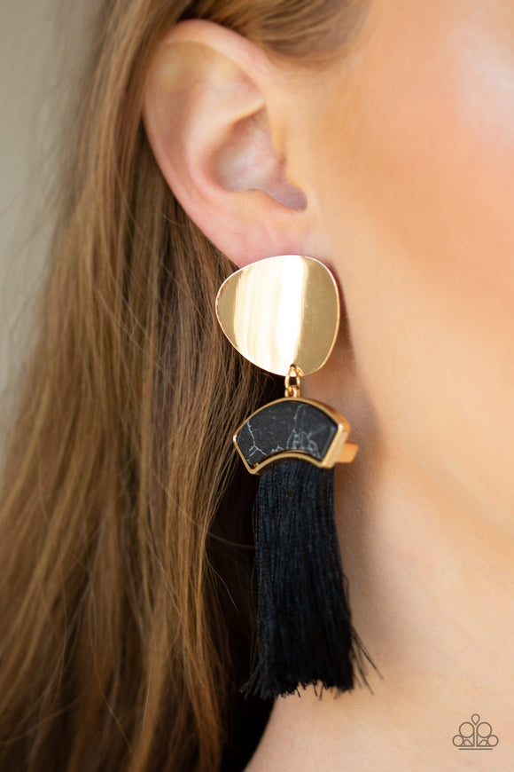 Insta Inca Gold ✧ Fringe Post Earrings Post Earrings