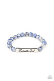 Keep The Trust Blue ✧ Bracelet Inspirational