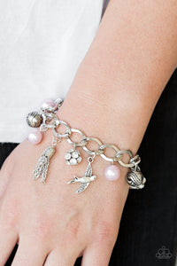 Bracelet Clasp,Light Pink,Pink,Lady Love Dove Pink  ✧ Bracelet