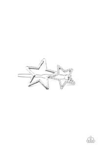 4thofJuly,Barrette,White,Lets Get This Party STAR-ted! White ✧ Barrette