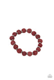 Luck Red ✧ Lava Rock Bracelet Lava Bracelet