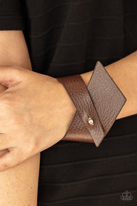 Brown,Urban Wrap,PIECE Offering Brown ✨ Urban Wrap Bracelet