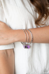 Bracelet Bangle,Purple,Prairie Plains Purple ✧ Bangle Bracelet