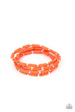 Radiantly Retro Orange ✧ Bracelet Bracelet