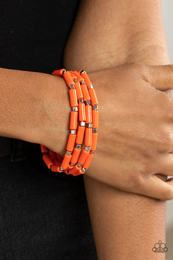 Radiantly Retro Orange ✧ Bracelet Bracelet