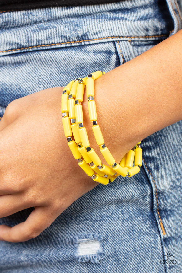Radiantly Retro Yellow ✧ Bracelet Bracelet