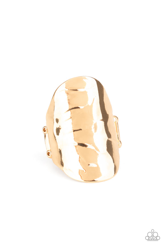 Retro Ripple  Gold ✧ Ring Ring