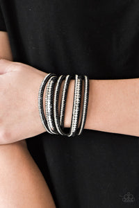 Black,Urban Sparkle Wrap,Rock Star Attitude Black