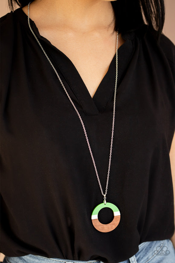 Sail Into The Sunset Green ✨ Necklace Long
