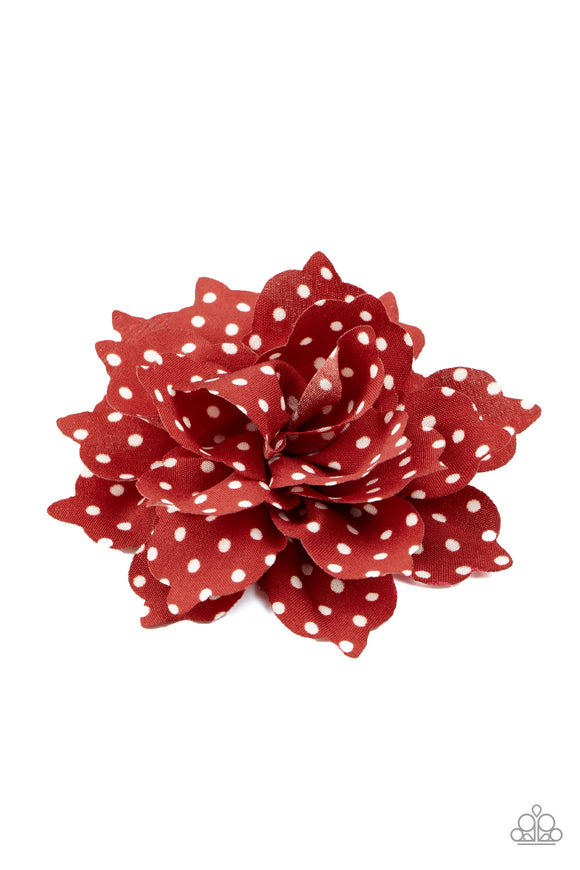 Springtime Social Red ✧ Blossom Clip Hair Clip Blossom Hair Clip Accessory