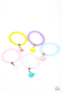 Blue,Light Pink,Purple,SS Bracelet,White,Yellow,Satin Rosebud Starlet Shimmer Bracelet