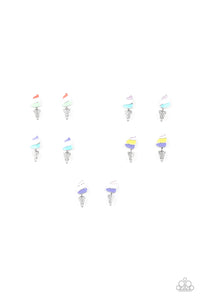 Multi-Colored,SS Earring,Ice Cream Cone Starlet Shimmer Earrings