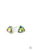 Triangle Gem Starlet Shimmer Earrings SS Earring