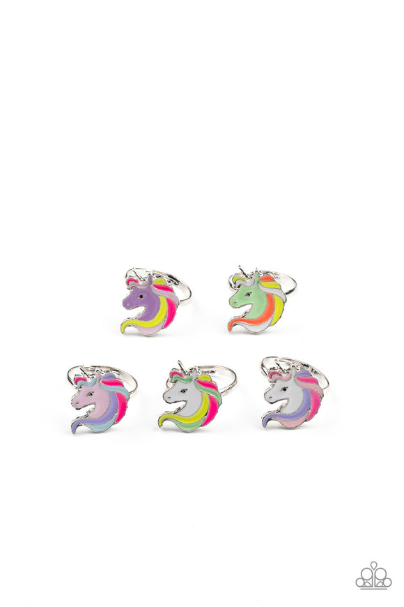 Multicolored Unicorn Starlet Shimmer Ring SS Ring