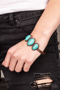 Bracelet Cuff,Copper,Turquoise,Stone Shrine Copper ✧ Bracelet