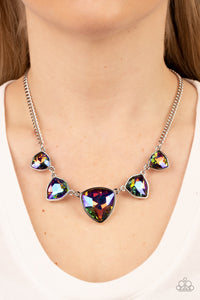 Exclusive,Iridescent,Multi-Colored,Oil Spill,Summer Party Pack 2022 Exclusive Multi ✧ Oil Spill Iridescent Necklace