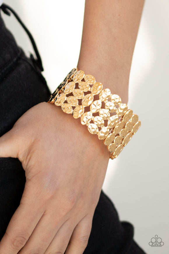 Tectonic Texture Gold ✧ Bracelet Bracelet