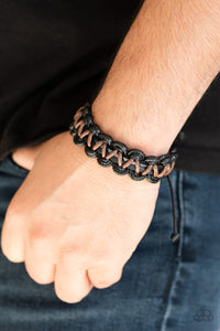 Black,Urban Bracelet,WEAVE It At That Black ✨ Urban Bracelet