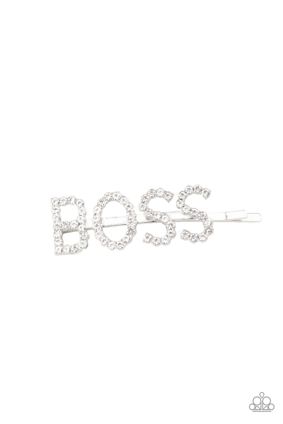 Yas Boss! White ✧ Bobby Pin Bobby Pin Hair Accessory
