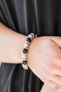 Black,Bracelet Stretchy,Across The Mesa Black ✧ Bracelet