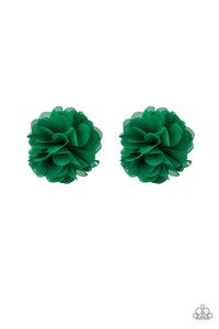 Flower Clip,Green,Holiday,Basket Full Of Posies Green ✧ Flower Hair Clip