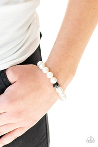 Bracelet Stretchy,White,Voila! White ✧ Bracelet