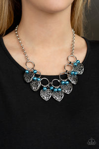 Blue,Necklace Short,Valentine's Day,Very Valentine Blue ✨ Necklace
