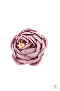 Flower Clip,Purple,Rose Romance Purple ✧ Flower Hair Clip