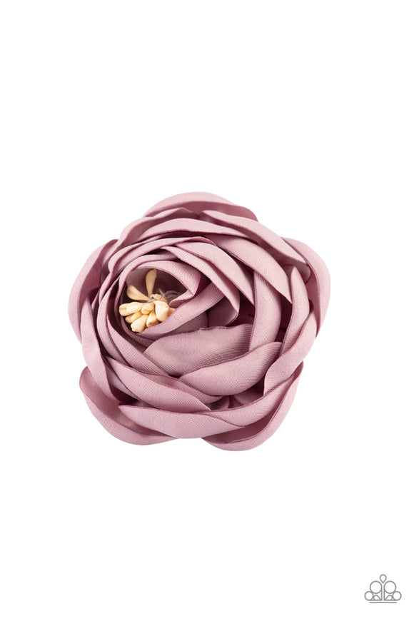 Rose Romance Purple ✧ Flower Hair Clip Flower Hair Clip Accessory
