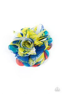Blossom Clip,Blue,Multi-Colored,White,Yellow,Rogue Rose Yellow ✧ Blossom Hair Clip