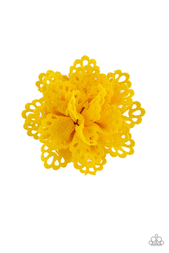 Springing Into Spring Yellow ✧ Blossom Hair Clip Blossom Hair Clip Accessory