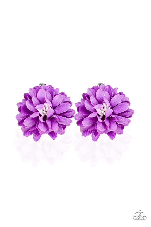 Tasteful In Tulips Purple ✧ Flower Hair Clip Flower Hair Clip Accessory