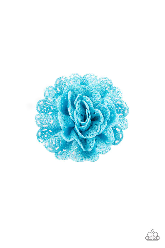 Floral Fashionista Blue ✧ Blossom Hair Clip Blossom Hair Clip Accessory