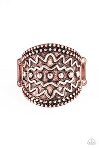 Copper,Ring Wide Back,Island Rover Copper ✧ Ring