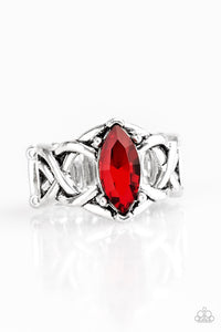 Red,Ring Wide Back,Princess Prima Donna Red ✧ Ring