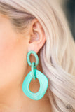 Torrid Tropicana Blue ✧ Acrylic Post Earrings Post Earrings