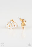 Jeweled Jubilee Gold ✧ Post Jacket Earrings Post Jacket Earrings