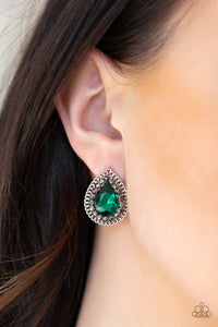 Earrings Post,Green,Debutante Debut Green ✧ Post Earrings