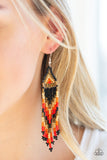 Colors Of The Wind Black ✧ Seed Bead Earrings Earrings