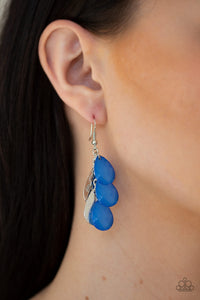 Blue,Earrings Fish Hook,Seaside Stunner Blue ✧ Earrings