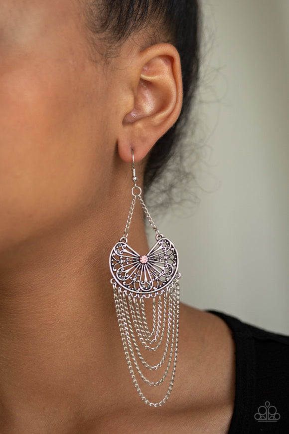So Social Butterfly Light Pink ✧ Earrings Earrings