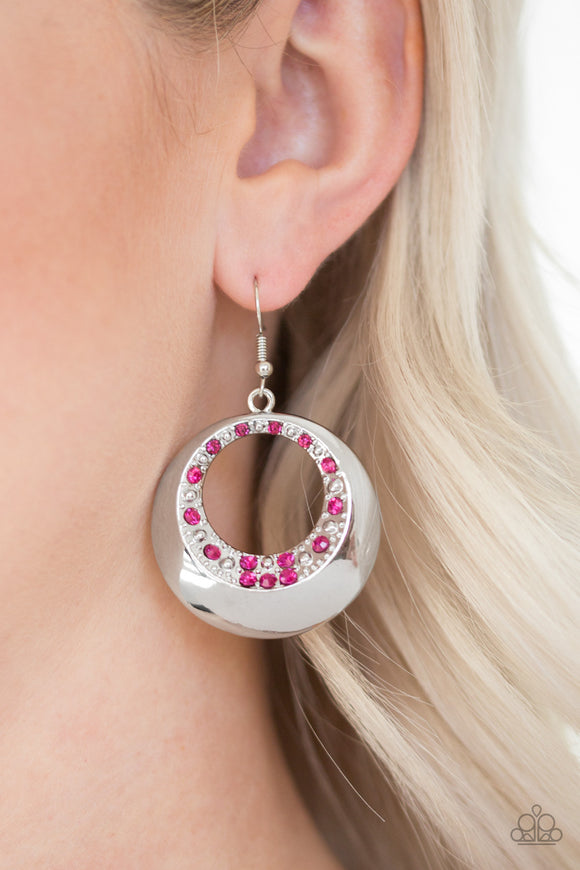 Ringed In Refinement Pink ✧ Earrings Earrings
