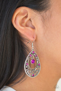 Earrings Fish Hook,Pink,Gotta Get That Glow Pink ✧ Earrings