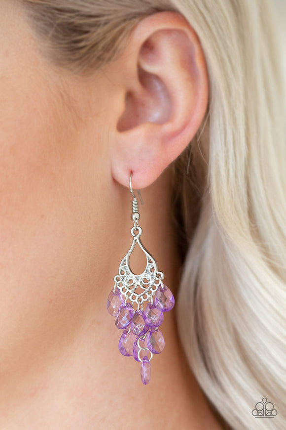 What Happens In Maui Purple ✧ Earrings Earrings