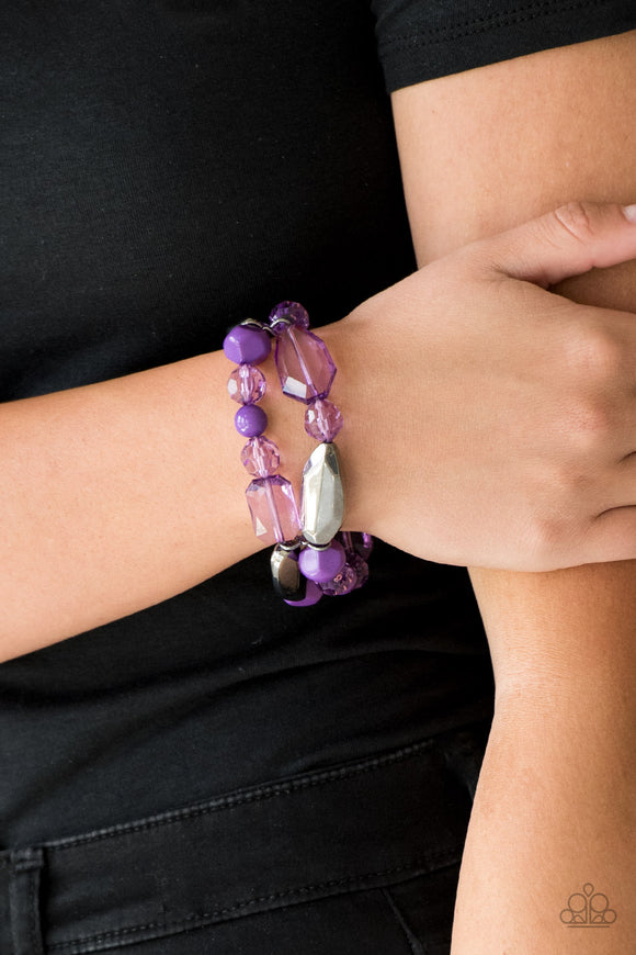 Rockin Rock Candy Purple ✧ Bracelet Bracelet