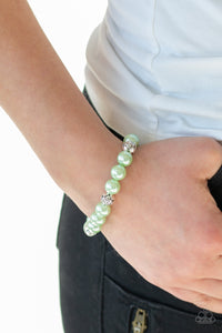 Bracelet Stretchy,Green,Rosy Radiance Green ✧ Bracelet