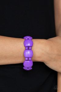 Bracelet Stretchy,Purple,Don't Be So NOMADIC Purple  ✧ Bracelet