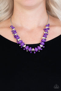 Necklace Short,Purple,BRAGs To Riches Purple ✧ Necklace
