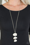 On The ROAM Again White ✨ Necklace Long