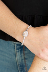 Bracelet Stretchy,Silver,Eco Eccentricity Silver  ✧ Bracelet